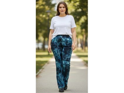 ODĚVY SKLADEM - Kalhoty  Mramor - vel. XL/163