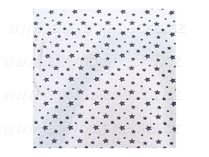 Modré hvězdy na šedé