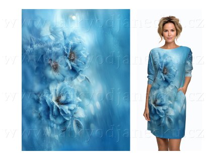 Alpina - PANEL na přední díl  XL 100 cm - Mrazivá Růže