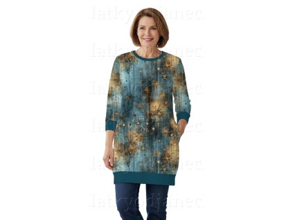 SKLADEM 12/2 - Teplákovina 240 g - Steampunk