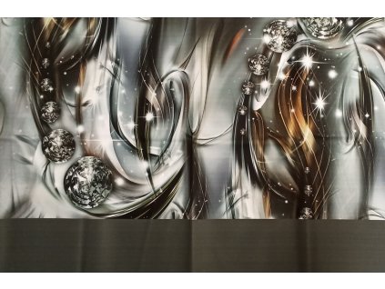 Kočárkovina - panel na tašku - Diamantový lesk