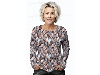 LEDEN - Metráž - materiál dle výběru - Andělská křídla