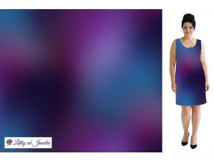 Kimo úplet 180g  - Duhová modrorůžová