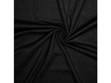 Baumwollstrick * Schwarz