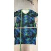 ODĚVY SKLADEM - Šaty  Kapradiny - vel. 2XL