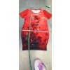 ODĚVY SKLADEM - Šaty Karmínový květ - vel. 2XL