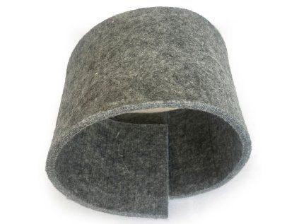 Technický filc 9 mm barva Šedá šířka 160 cm 2 new