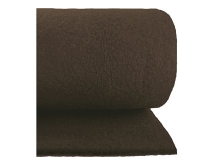 Technický filc 4 mm barva Hnědá, šířka 155 cm
