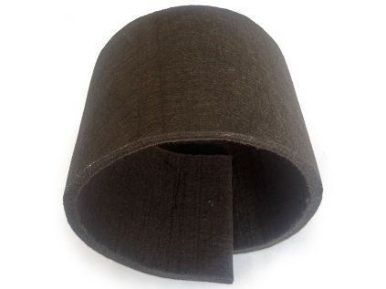 Technický filc 10 mm barva Hnědá, šířka 155 cm 2 new