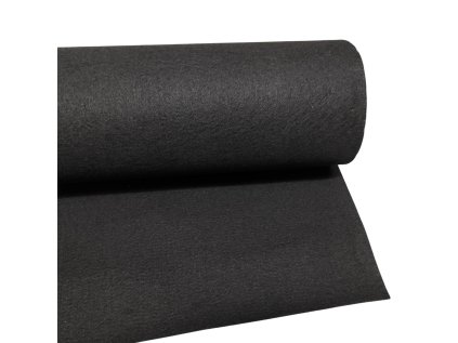 Technický filc 4 mm barva Černá šířka 160 cm