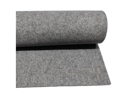 Technický filc 4 mm barva Šedá šířka 165 cm