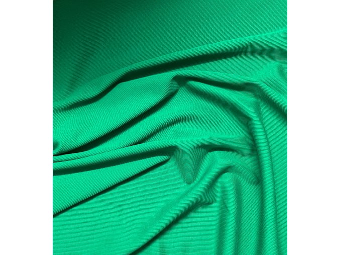 N117 ZELENÝ žebrovaný náplet