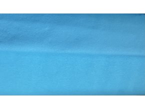 P15 AZUROVÁ počesaná teplákovina