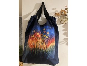 24. Abstrakce tmavě modrá