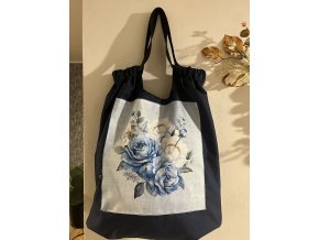 30. Modré květy tmavě modrá