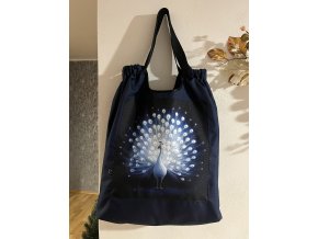 39. Páv tmavě modrá