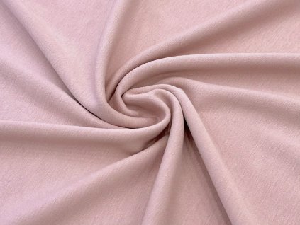 Úplet s krátkým chloupkem - pudrový