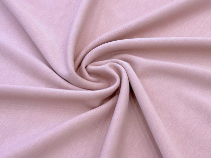 Úplet s krátkým chloupkem - pudrový
