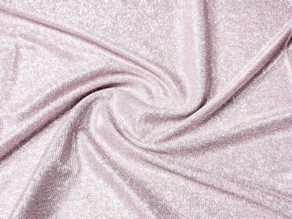 Třpytivý úplet DISCO - pudrový