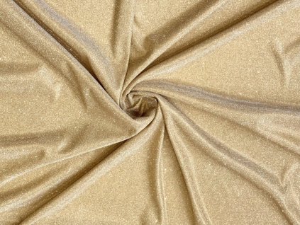 Třpytivý úplet DISCO - zlatý