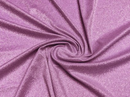 Třpytivý úplet DISCO – fialovo-růžový