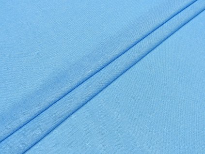 Len s viskózou, světle modrá