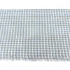 Tvídová látka Chanel, světlé modrá  – bílá