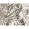 Viskózová látka se vzorem listů - 1468