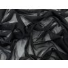 Pružný úpletový tyl - černý