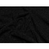 Elastický úplet s lurexem - černý