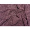 Elastický úplet s lurexem - tmavě pudrový