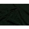 Elastický úplet s lurexem - tmavě zelený