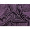 Třpytivý úplet DISCO - fialový