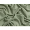 Krepový šifon Sage Green