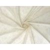 Vyšívaný tencel s krajkovým vzorem – Ivory