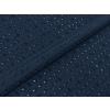Madeira bavlněná vyšívaná – navy