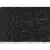 Bavlněná madeira s bordurou – černá M1964