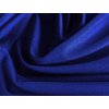 Plavkovina s jemným leskem tmavě modrá