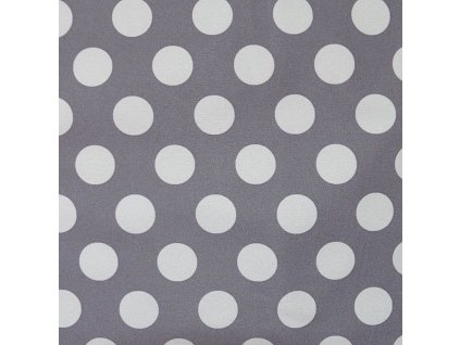 Softshell s fleecem, puntíky, šedá