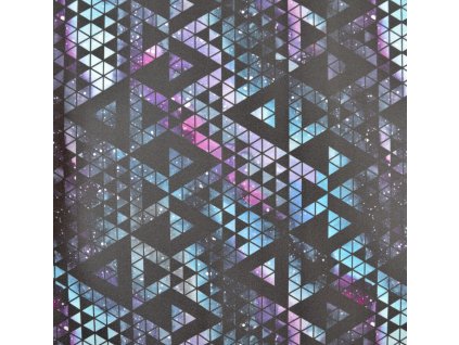 Softshell letní, trojúhelníky, černá