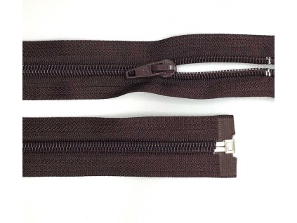 zip hnědý