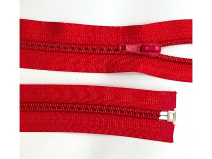 červený zip