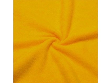 Fleece antipilling, žlutá