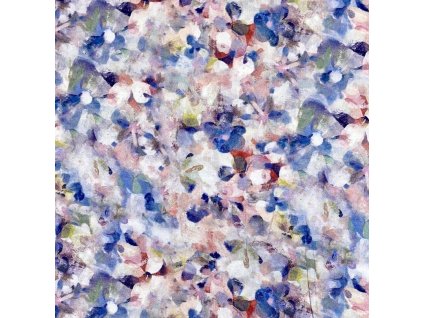 Viskózová halenkovina s květinovým vzorem