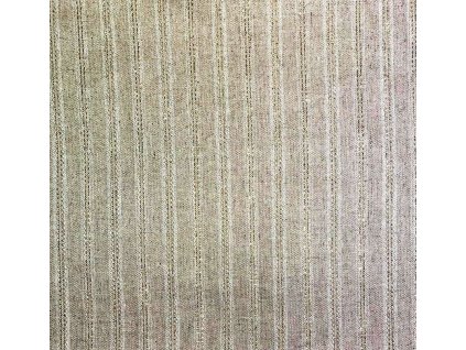 Látky  se zlatým proužkem, režná