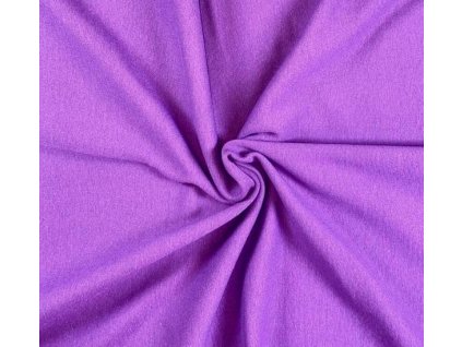 Hladký bavlněný náplet,fialový