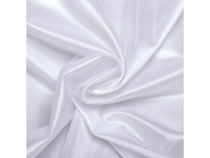 Podšívka polyesterová, bílá