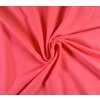 úplet bavlněný s viskózou, lososová