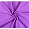 Hladký bavlněný náplet,fialový