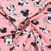 Bavlněný úplet,Minnie,růžová